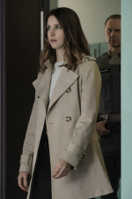 Kayla Craig Cross Beige Trench Coat